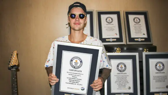 Justin Bieber auf Weltrekordjagd