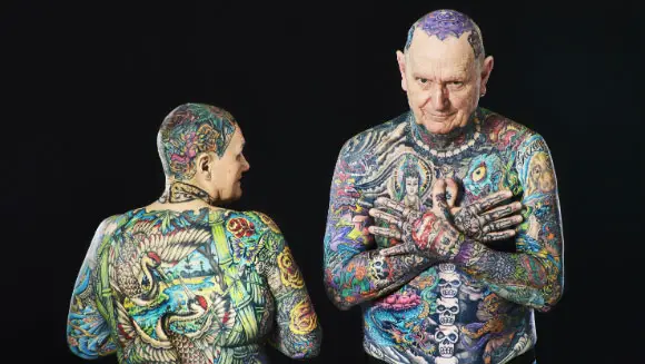 Die Seniorin Mit Den Meisten Tattoos Guinness World Records