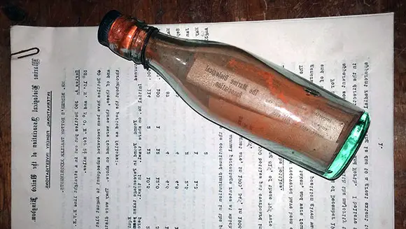 Oldest message in a bottle header