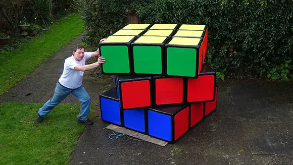 Largest Rubiks cube solving