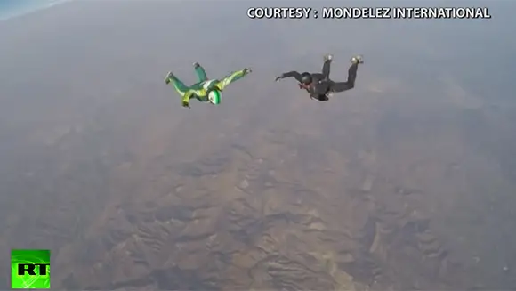 Highest skydive without a parachute header