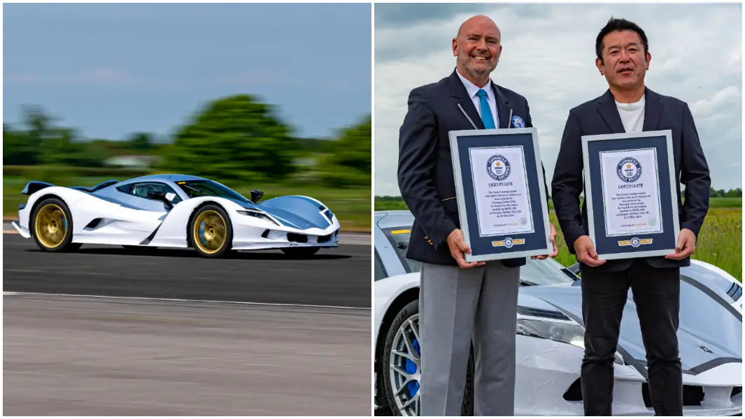 Aspark break two guinness world records titles